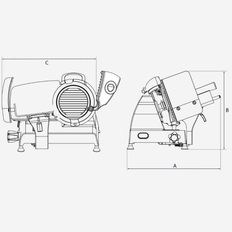 RED LINE 250 GREY SCHNEIDEMASCHINE