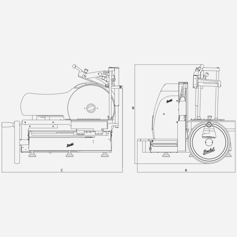 B116 A RED Schwungradmaschine automatische