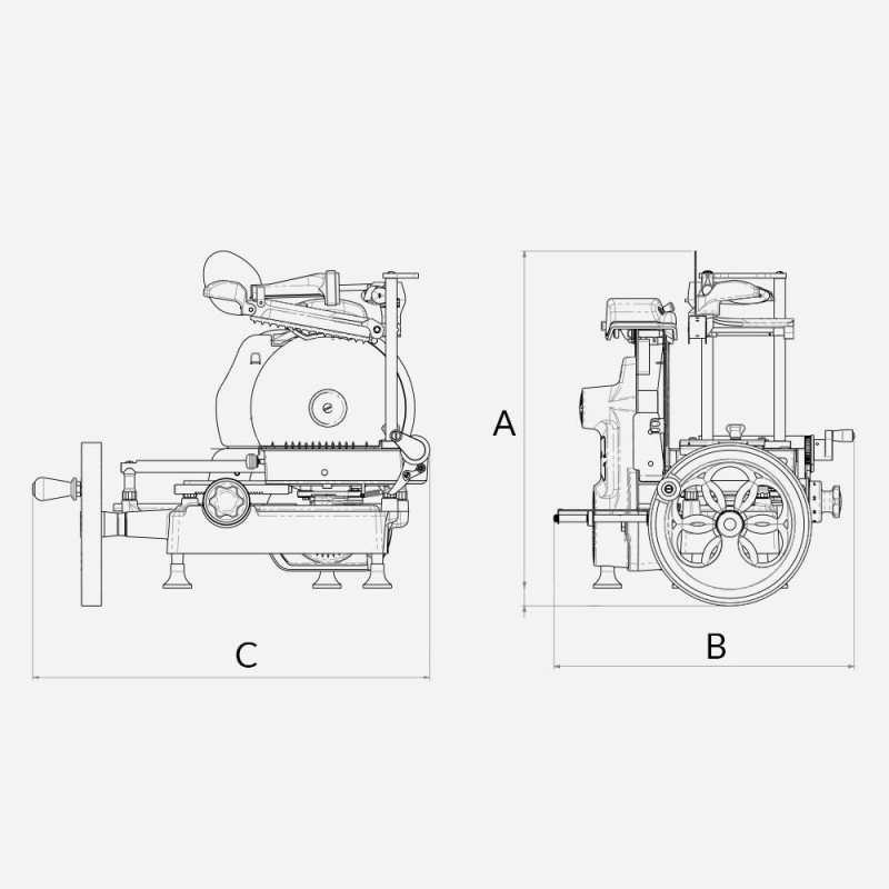 B2 RED SCHWUNGRADMASCHINE